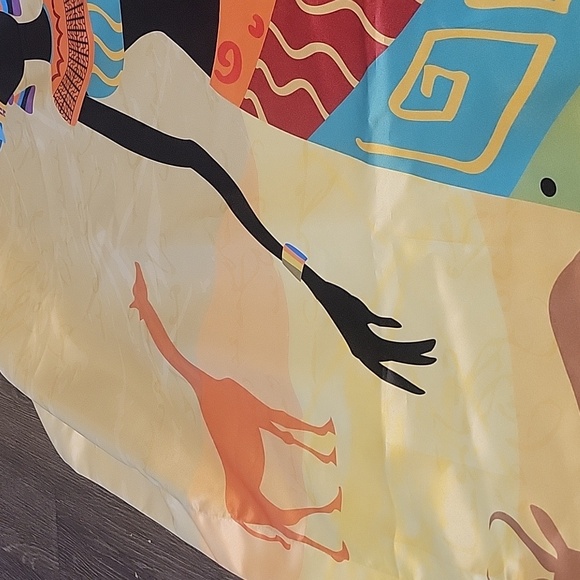 African Woman In Traditional Dress Window Blackout Curtains & 2 Heritage Tea Cup - Picture 10 of 16